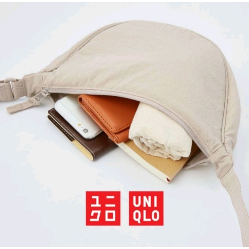 Jual UNIQLO TAS BAHU MINI BULAT ROUND SLING BAG ORIGINAL | Shopee Indonesia