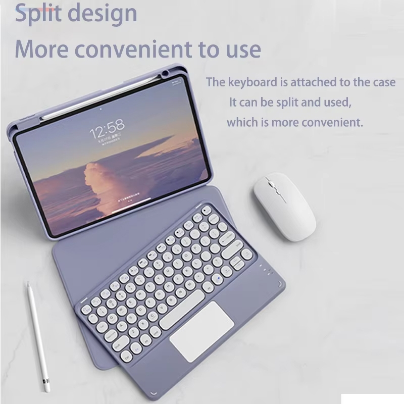 Jual XIAOMI Poco Pad / Redmi Pad Pro 12.1 Inch Keyboard Touchpad Bulat ...