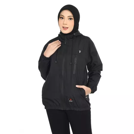 Jaket Parasut Pria Dan Wanita Waterproof Hoodie Jumbo Outdoor Distro Keren Murah
