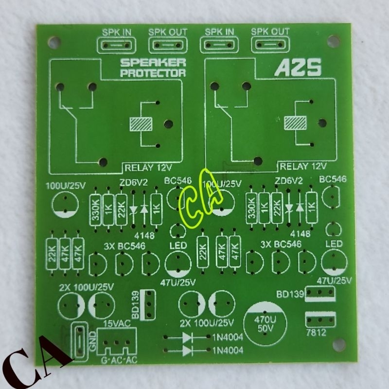 Jual PCB SPEAKER PROTEKTOR STEREO PROTECTOR STEREO PA-062 | Shopee