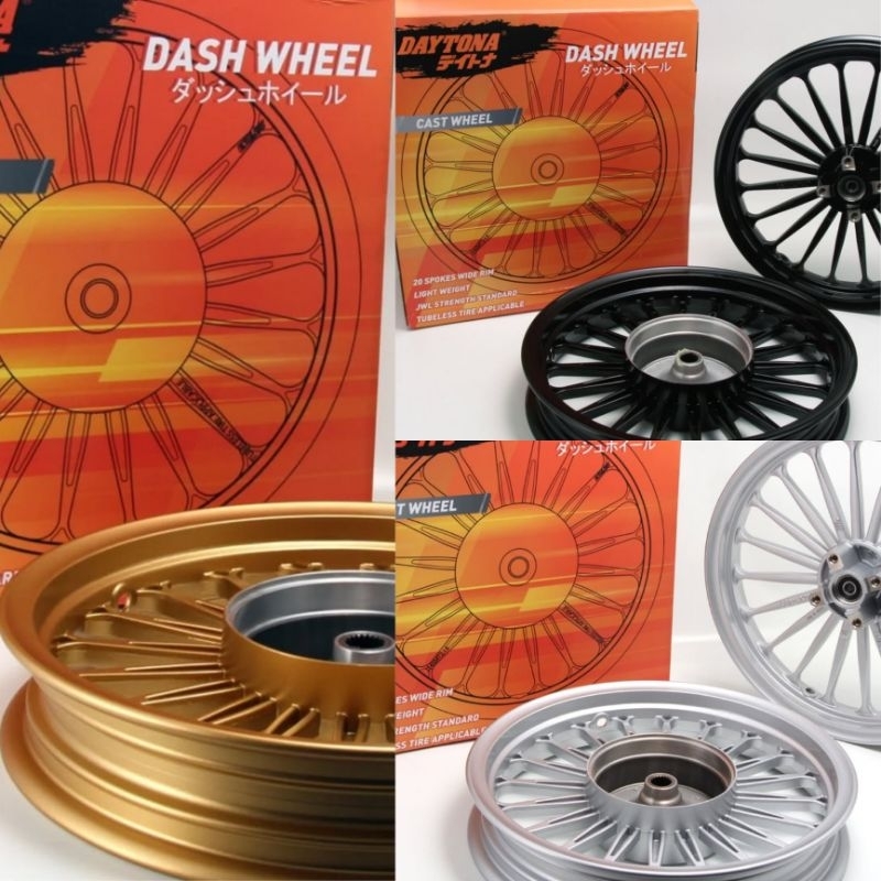Jual VELG DAYTONA DASH WHEEL VARIO 125 VARIO 150 VARIO LED VARIO BOHLAM ...