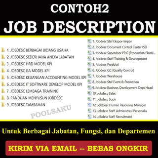 Jobdesc Admin Jual Contoh Terlengkap & Harga Terbaru Maret 2026 | Shopee Indonesia