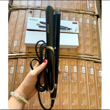 KEMEI KM 2219 Catokan Rambut 2 IN 1 Professional Infrared 2in1 Lurus Dan Curly
