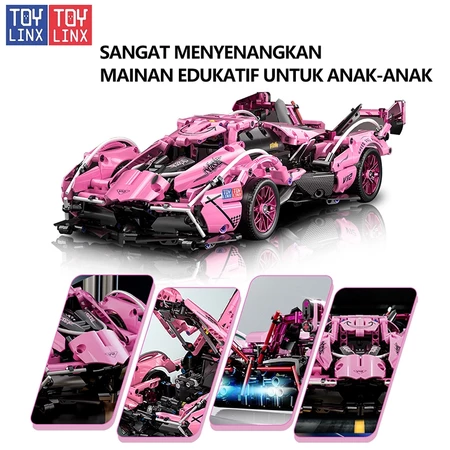 TOY LINX 1:14Mainan Balap RC Mobil hadiah untuk anak mainan anak kereta balok mainan building blocks