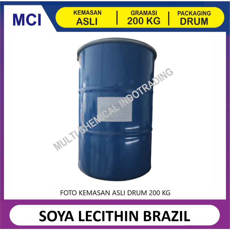 Jual SOYA LECITHIN LIQUID BRAZIL SOY LECITHIN - 1 DRUM 200 KG | Shopee ...