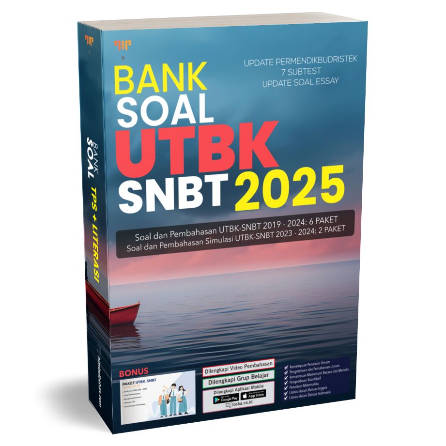 Jual Bebas Buku Bank Soal UTBK SNBT 2025 Bonus Bimbel Zoom Shopee