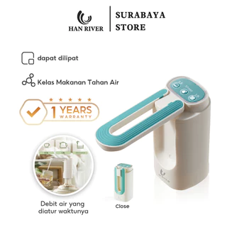 HAN RIVER Pompa Galon Electric Pompa Air Galon Lipat Dispenser Galon USB Charge HRCSQ02