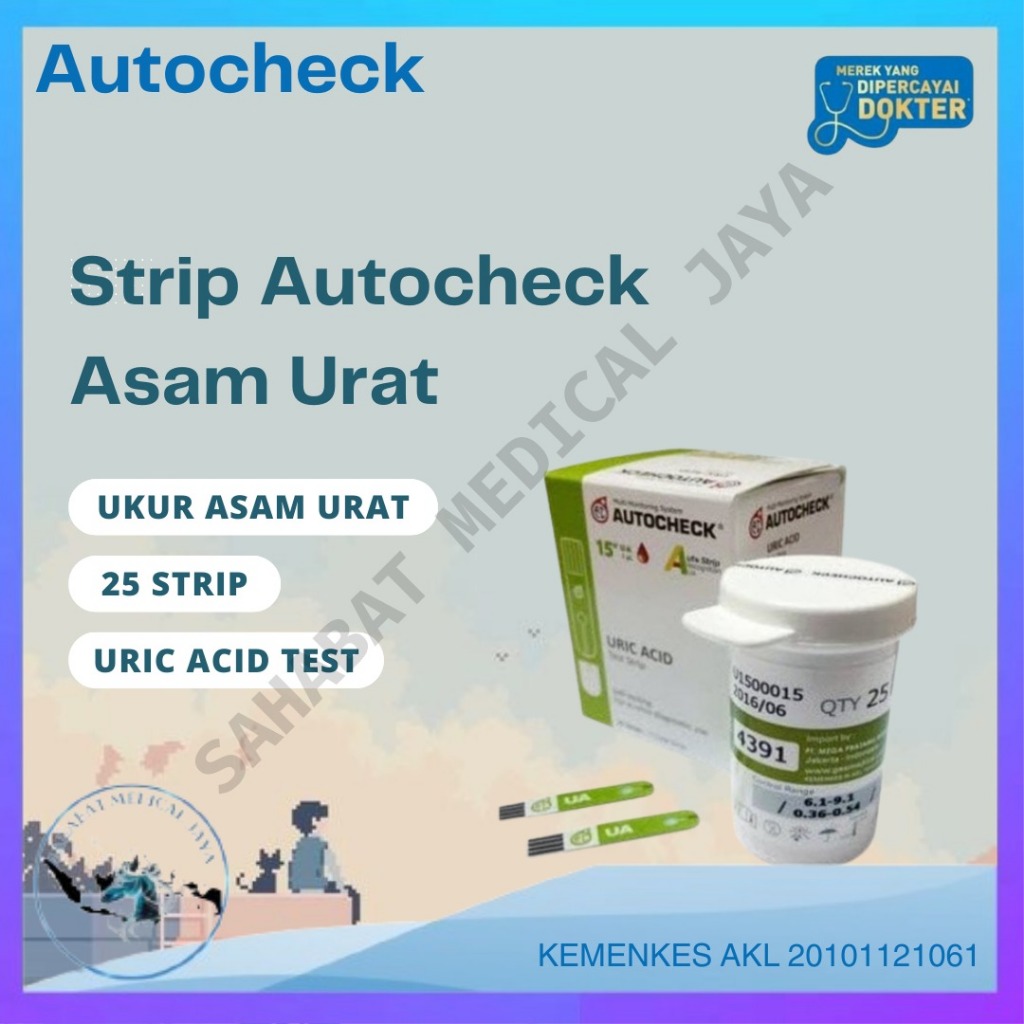 Jual STRIP AUTOCHEK ASAM URAT/STRIP AUTOCHECK URID ACID | Shopee Indonesia