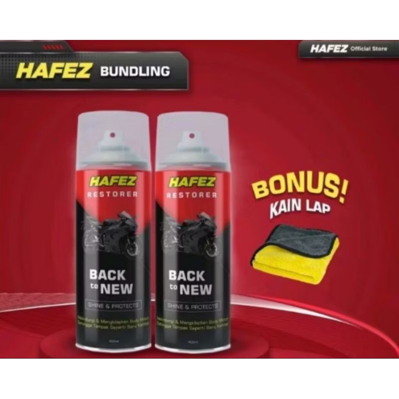 Jual Paket Hafez termurah Hafez restorer 400ml + Hafez Shampo 500ml ...