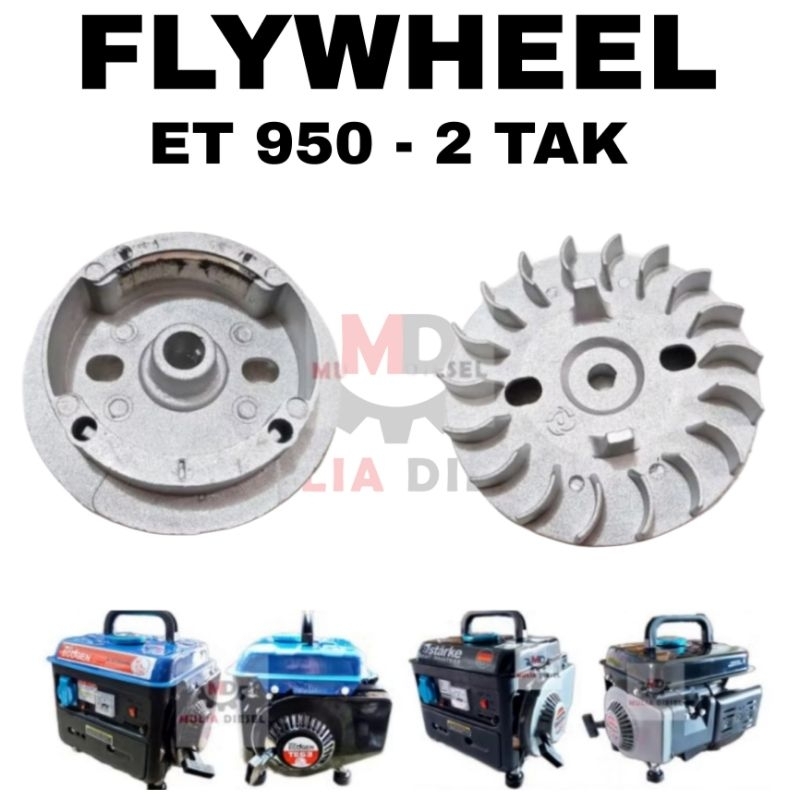 Jual Flywheel Roda Gila Magnit Magnet Gendang Mesin Genset Generator ...