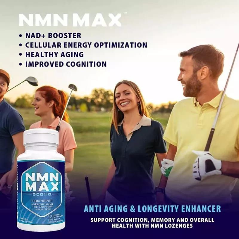 Jual NMN MAX 500MG ORIGINAL NAD NICOTINAMIDE MONONUCLEOTIDE 60