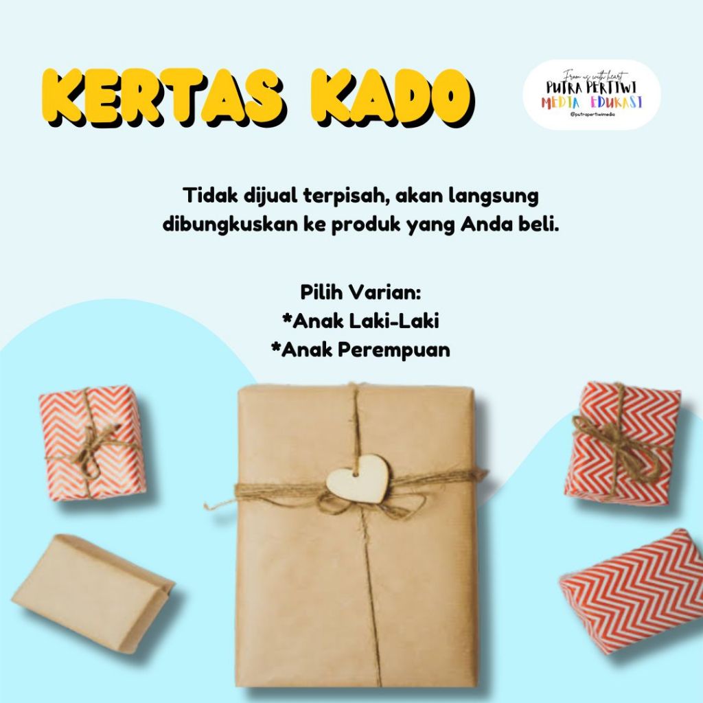 Putra Pertiwi Media Edukasi - Jasa Bungkus Kado / Gift Wrapping