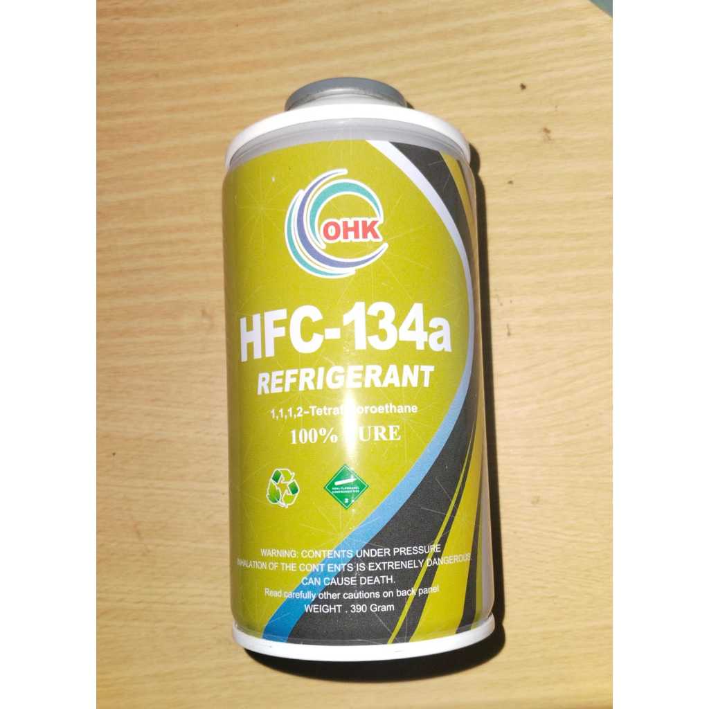 Jual Freon R134A Kaleng 250gram Freon HFC - 134a 100% Pure merk OHK ...