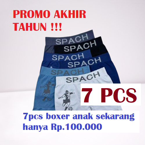 Jual Boxer Dalaman Anak Pria Spach Random Super Melar Bahan Premium isi ...