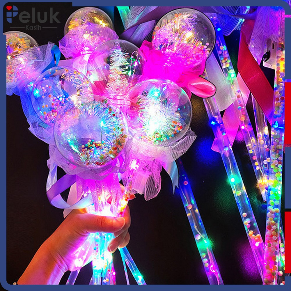 Jual Light Stick Mainan Anak Tongkat Peri dengan Lampu Karakter ...