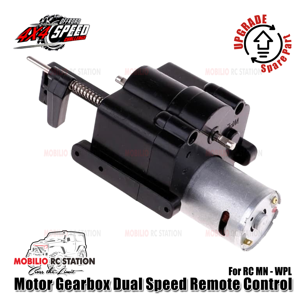 Jual Upgrade Part - Motor Gearbox Dual Speed Remote Control Rc MN WPL ...