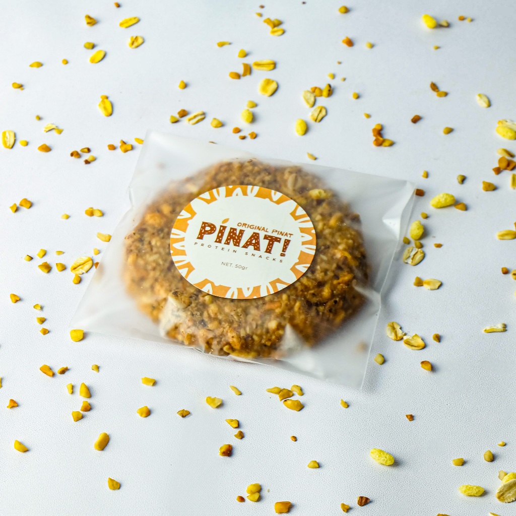 Jual BIG PEANUT OATMEAL PROTEIN DIET COOKIES | ORIGINAL PINAT 50GR ...