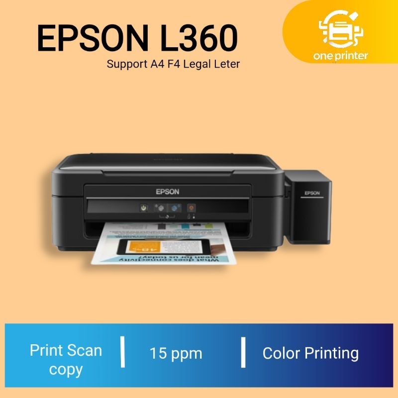 Jual Printer Epson L360 Scan Copy All In One termurah | Shopee Indonesia