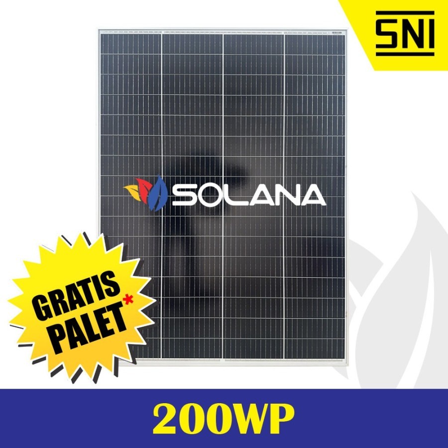 Jual SOLAR PANEL SOLAR CELL PV MODUL P12 200W MONO CRYSTALLINE (PROMO ...