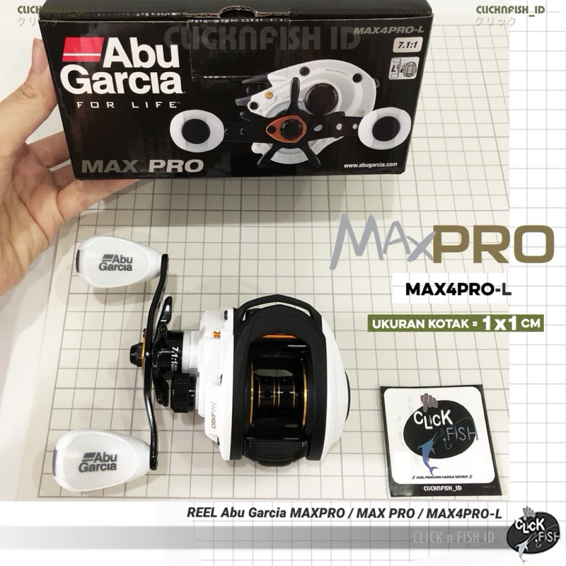 Combo Casting Abu Garcia MAX PRO - Canne 1,98m + Moulinet - Kit Neuf