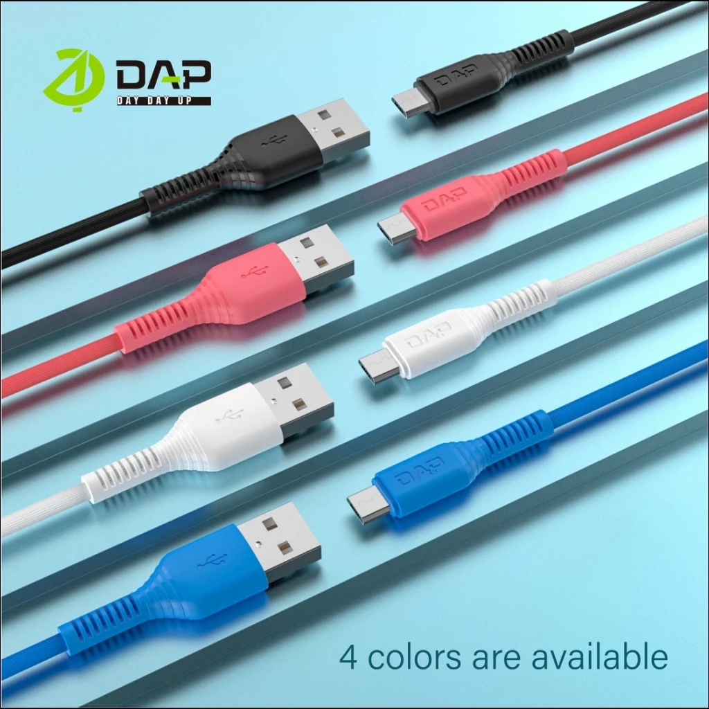Jual Kabel Data Micro USB Fast Charging 2.4 A PVC Cable 100cm Original ...