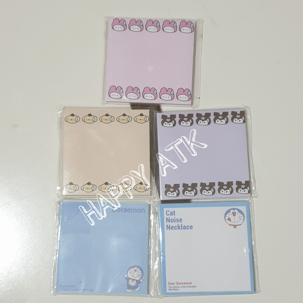 Jual POS IT / STICKY NOTE / TEMPELAN KERTAS CATATAN SANRIO KUROMI ...