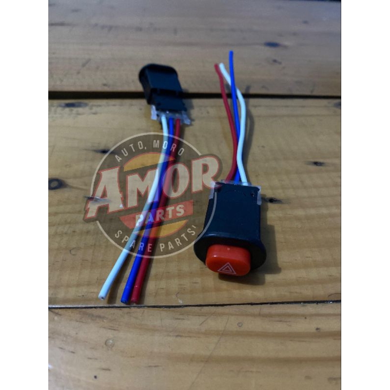 Jual Tombol saklar switch / Tombol Hazard On Off led motor mobil lampu ...