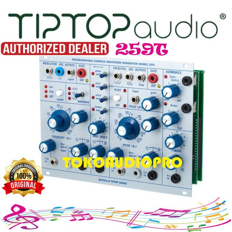 Jual TIPTOP AUDIO Programmable Complex Waveform Generator 259t | Shopee ...