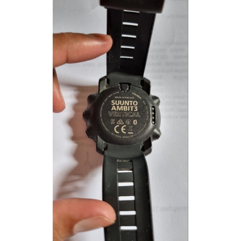Brotect Pellicola Vetro Ibrido Suunto Ambit3 Vertical Black (3 Pezzi) 9H Anti Impronta