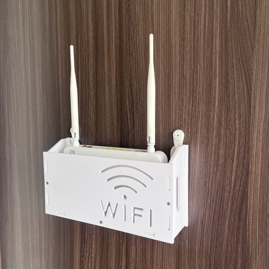 Jual Router Rak Kotak Penyimpanan Hiasan Dinding WPC Plastik Organizer ...
