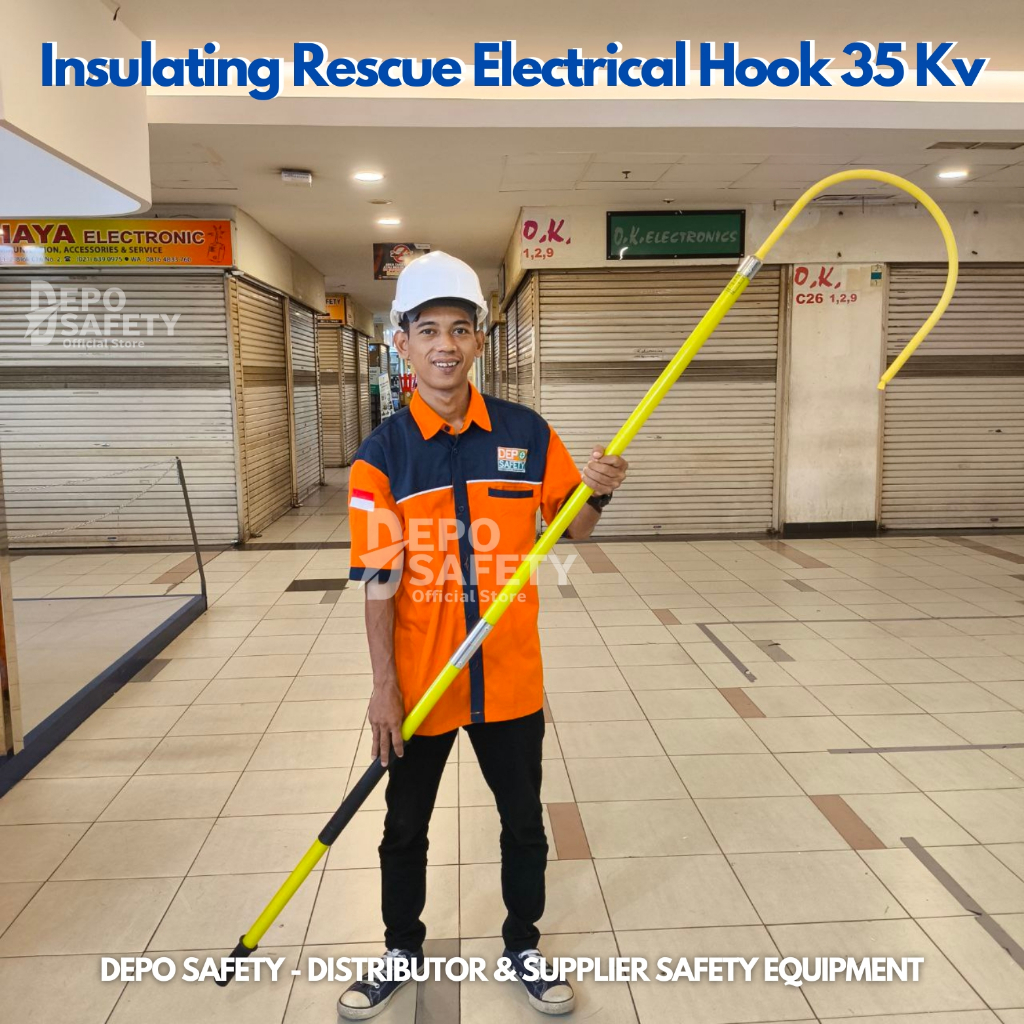 Jual Insulating Rescue Electrical Hook 35 KV | Shopee Indonesia