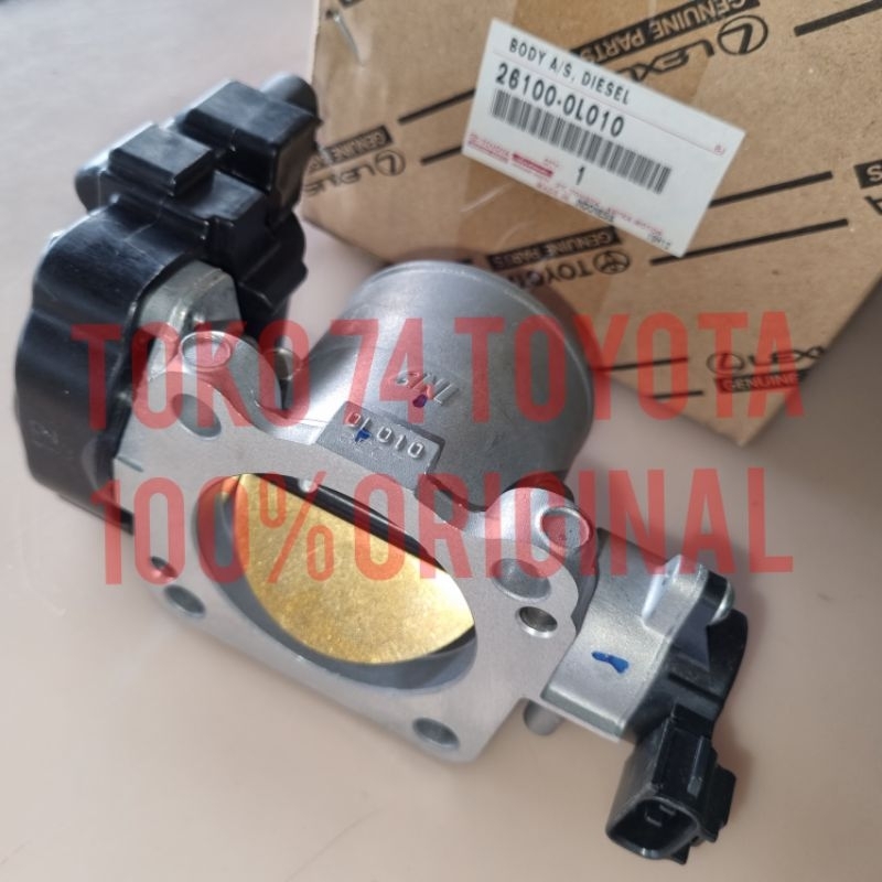 Jual Throttle Body Innova Fortuner Hilux Diesel 2KD 2KDFTV Original ...
