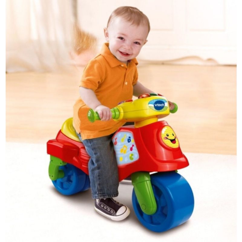 Jual VTech 2 In 1 Learn & Zoom Motor Bike Ride On Vtech Ride On ...