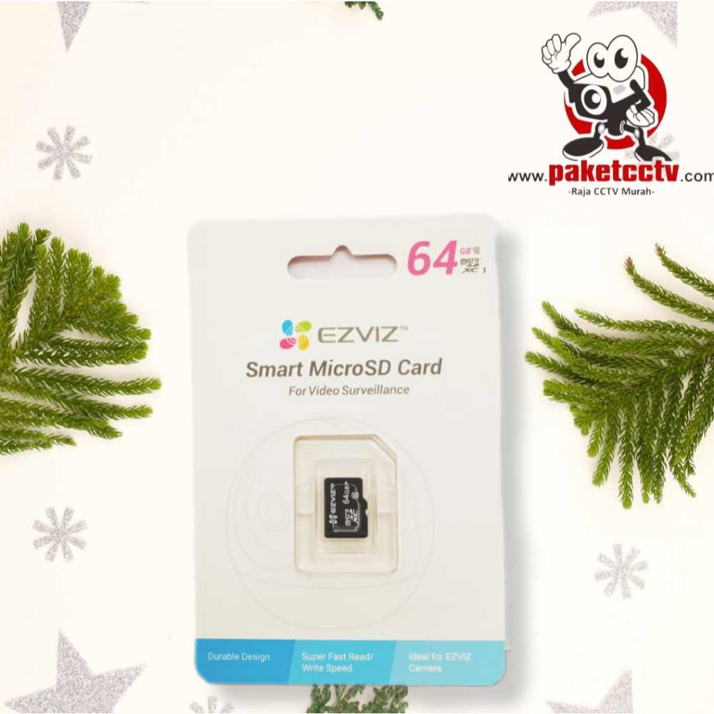Jual Ezviz Smart Memory Card Kartu Memori MicroSD Card 64Gb UHS Class ...
