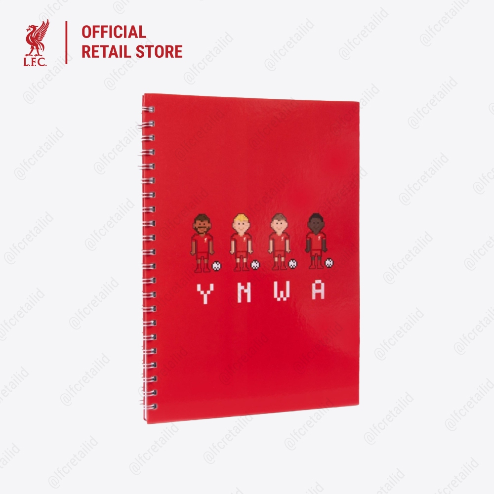 Jual Liverpool FC A4 Notebook - Official LFC Accessories Buku Tulis ...
