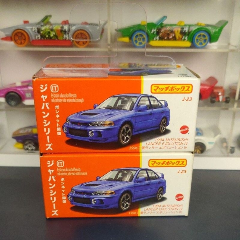 Jual MATCHBOX MITSUBISHI LANCER EVOLUTION IV BIRU BOX | Shopee Indonesia