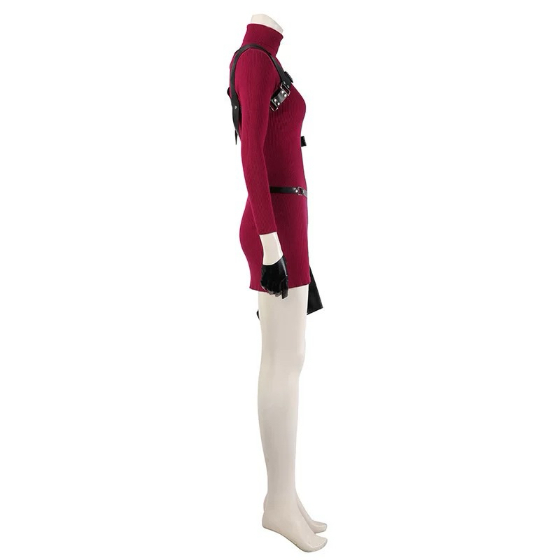 Jual Rollenz - Ada Wong Cosplay Costume Resident Evil 4 Remake Red ...