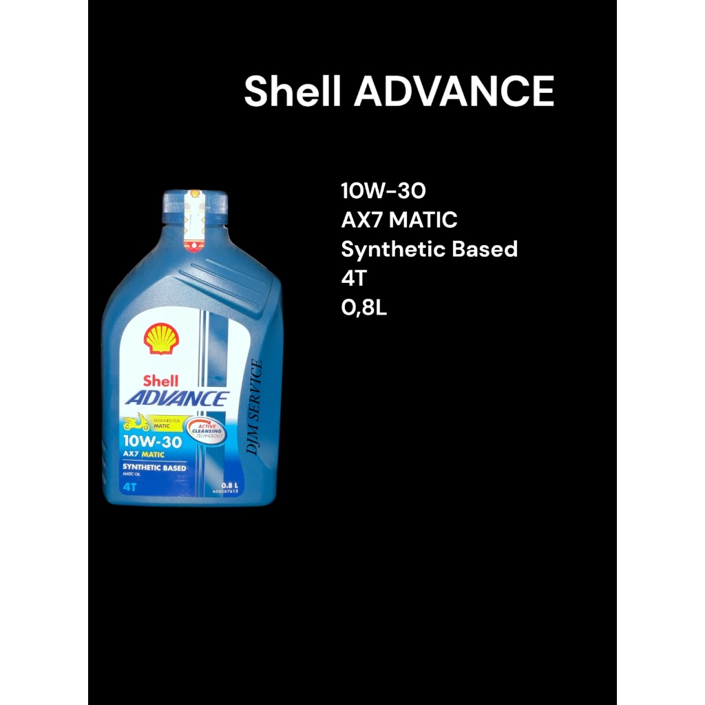 Jual Shell Advance AX7 Matic 10W-40 0,8L | Shopee Indonesia