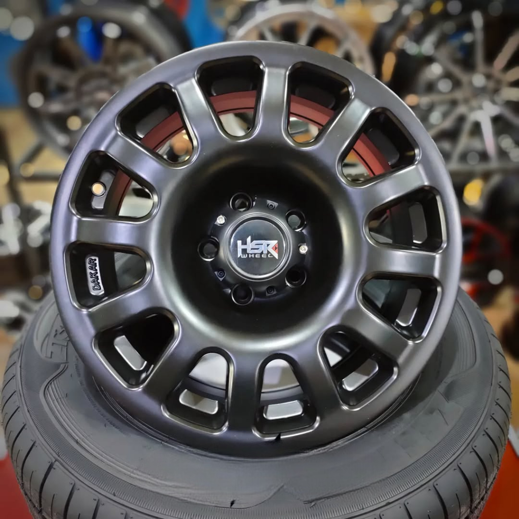 Jual Velg Racing Terios Rush Grandmax Luxio HSR FORTE R16 black ...