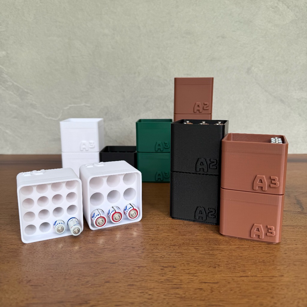 Jual Battery Organizer Box | Battery Holder | Box Baterai AA / AAA | Case Baterai | Kotak Penyimpanan Baterai | Shopee Indonesia