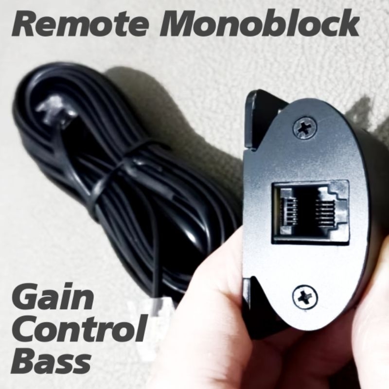 Jual Remote Bass Monoblock Gain Level Remote | Shopee Indonesia