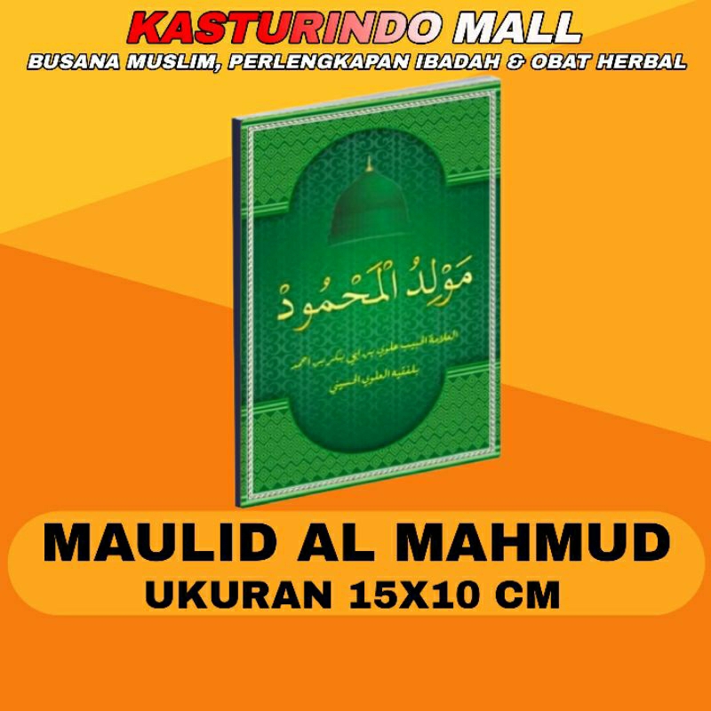 Jual Buku / Kitab Maulid Al Mahmud Size A6 Karya Hb. Alwi Bin Abubakar ...