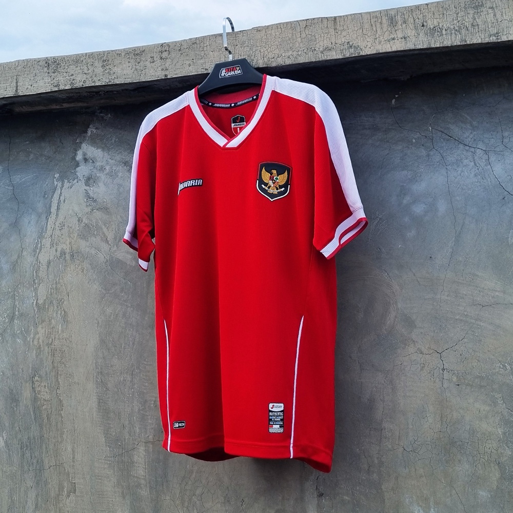 Jual JERSEY GARUDA - ANARA SERIES - RED WHITE | Shopee Indonesia