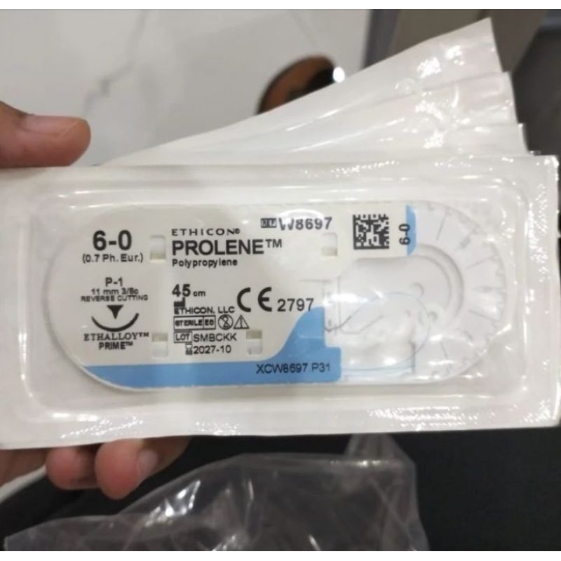 Jual Prolene (6-0) Polypolypropylene per pcs | Shopee Indonesia