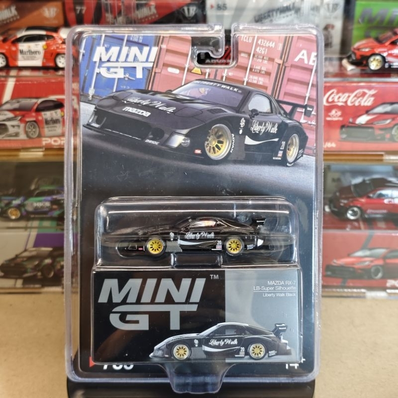 Jual MINI GT MAZDA RX-7 LB SUPER SILHOUETTE LIBERTY WALK BLACK BLISTER ...