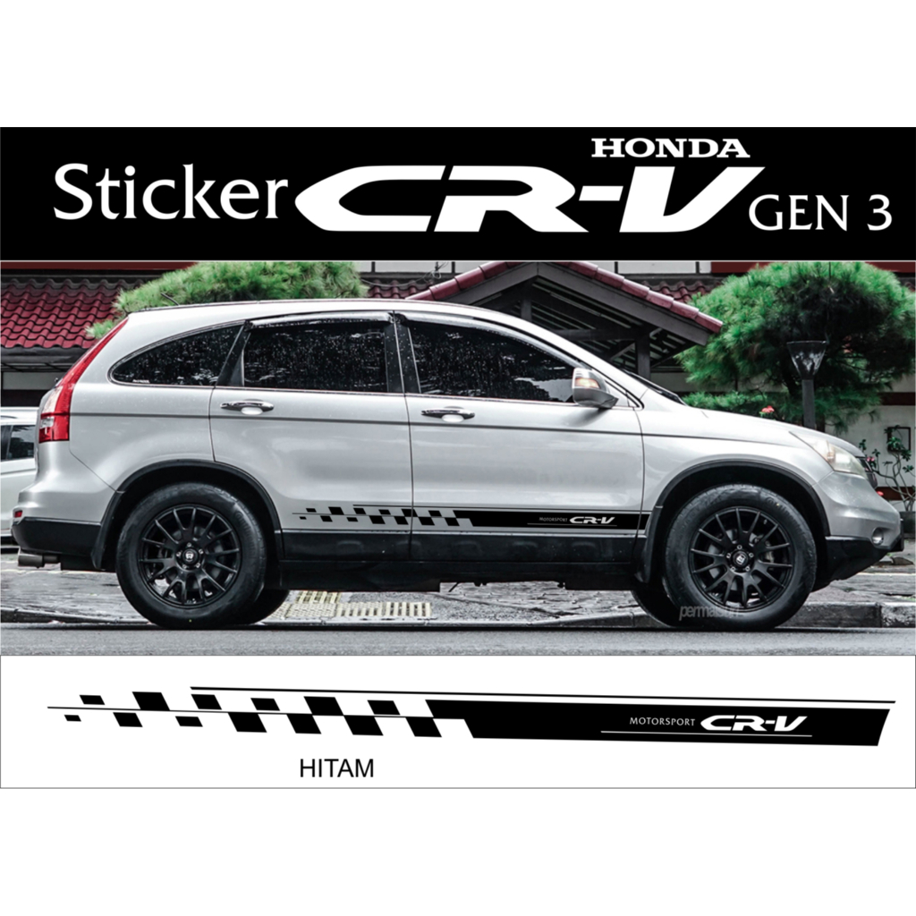 Jual STICKER HONDA CR-V GEN 3 STICKER PINTU HONDA CRV | Shopee Indonesia