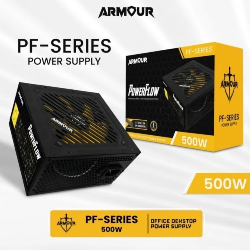 Jual PowerSupply 500Watt Armour Power Flow PSU 500WATT | Shopee Indonesia