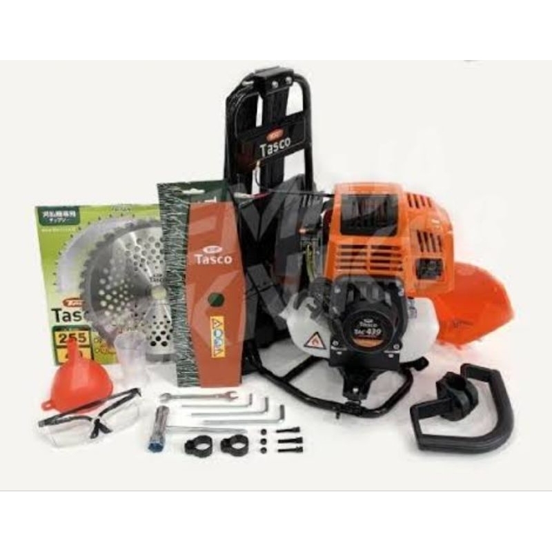 Jual Mesin Potong Tebas Rumput Padi Gendong Brushcutter Tasco 439 4 TAK ...