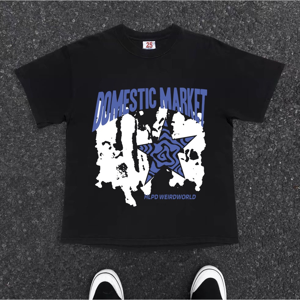 BOOMBAP American retro Style T-shirt Oversize DOMESTIC MARKET | Kaos Wanita Hitam | Kaos pria dan wanita | Street Style 100%Cotton top