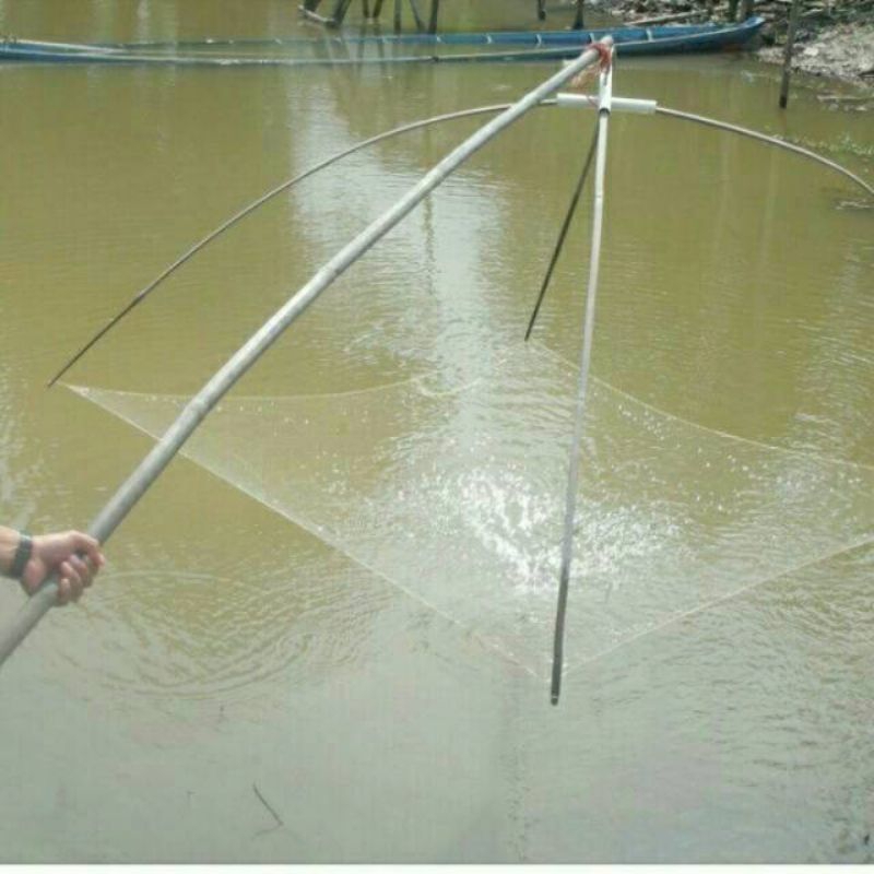 Jual Jaring anco sirib ikan kecil ukuran 1×1 meter untuk ikan kecil ...